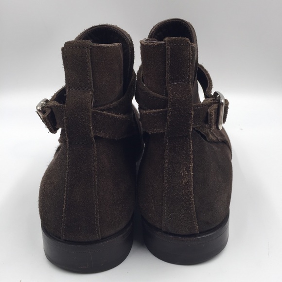 PRADA SUADE ANKLE MEN’S BOOTIES  SIZE 7 USA - Picture 4 of 9